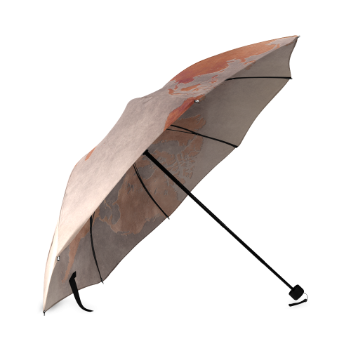 world map 36 Foldable Umbrella (Model U01)
