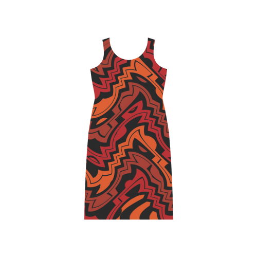Heat Wave Phaedra Sleeveless Open Fork Long Dress (Model D08)