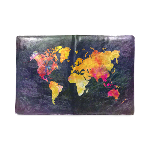 world map 31 Custom NoteBook B5