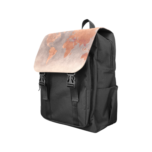 world map 36 Casual Shoulders Backpack (Model 1623)