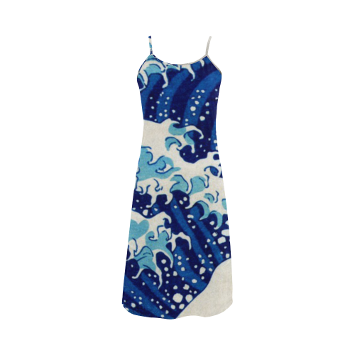 great wave off kanagawa dress