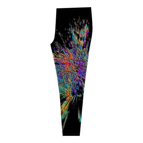 Color Big Bang by Artdream Cassandra Women's Leggings (Model L01)