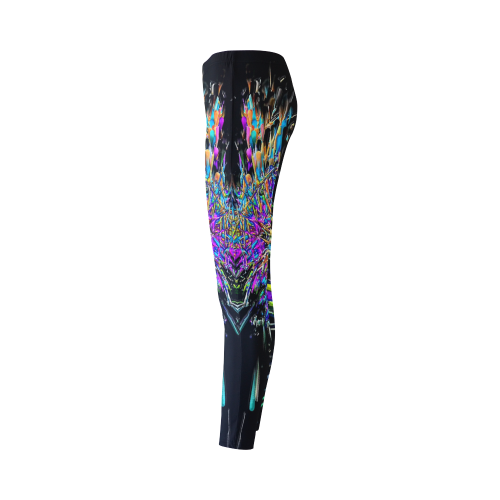 Color Big Bang by Artdream Cassandra Women's Leggings (Model L01)