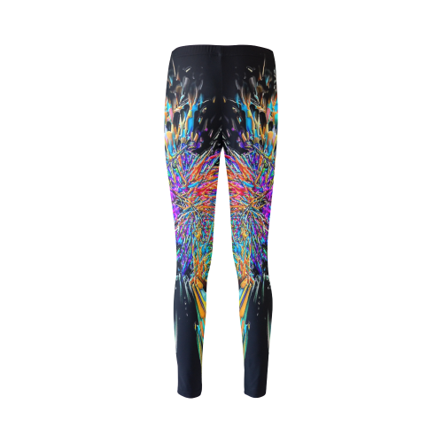 Color Big Bang by Artdream Cassandra Women's Leggings (Model L01)