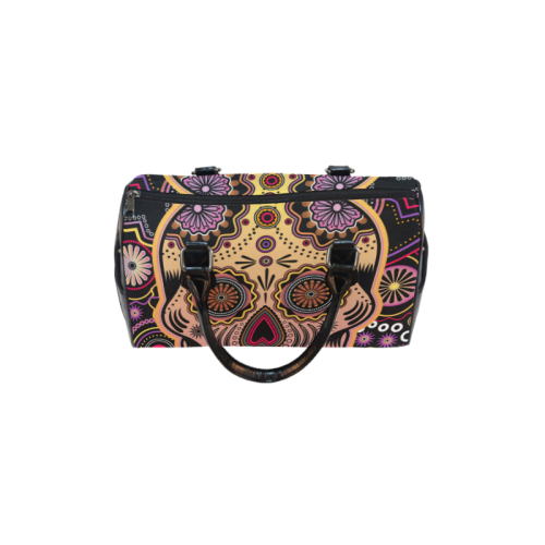 candy sugar skull Boston Handbag (Model 1621)