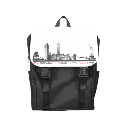 New York City skyline 6 Casual Shoulders Backpack (Model 1623)