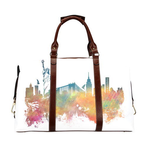 New York City skyline 3 Classic Travel Bag (Model 1643)