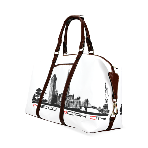 New York City skyline 6 Classic Travel Bag (Model 1643)