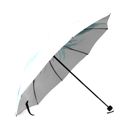 Handpainted Hummingbird Watercolor Foldable Umbrella (Model U01)