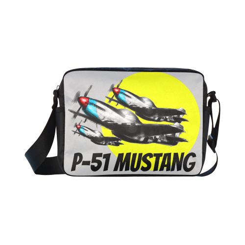 P-51 Mustang Fighters Classic Cross-body Nylon Bags (Model 1632)