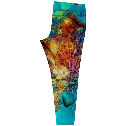 Under Water by Nico Bielow Cassandra Women's Leggings (Model L01)