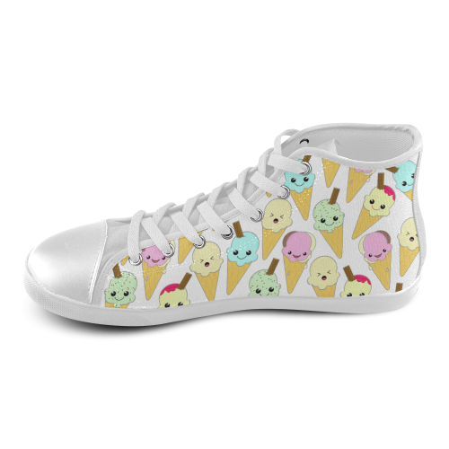 cream kids shoes