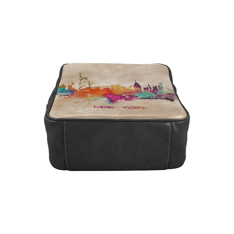 New York City skyline 1 Square Backpack (Model 1618) ID D646310