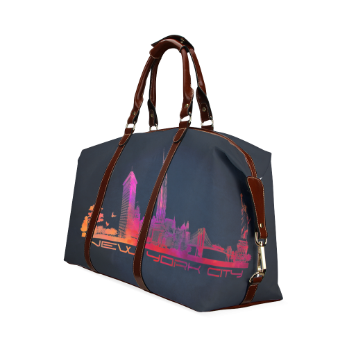 New York City skyline 4 Classic Travel Bag (Model 1643)