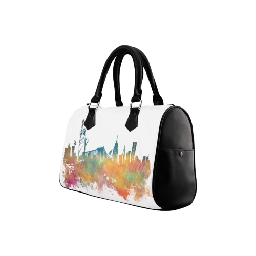 New York City skyline 3 Boston Handbag (Model 1621)