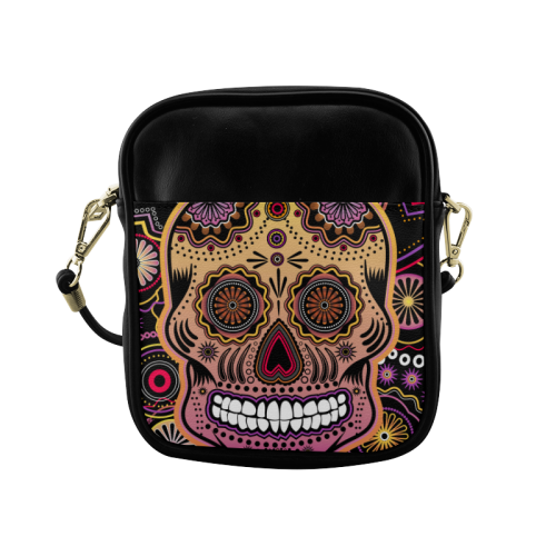candy sugar skull Sling Bag (Model 1627)