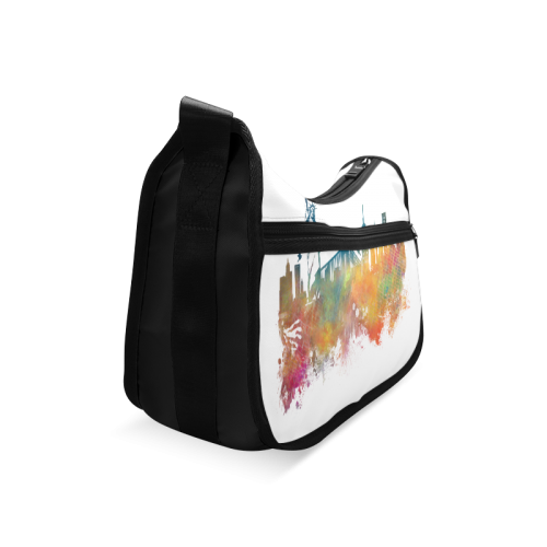 New York City skyline 3 Crossbody Bags (Model 1616)