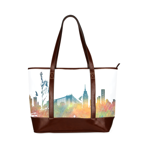 New York City skyline 3 Tote Handbag (Model 1642)
