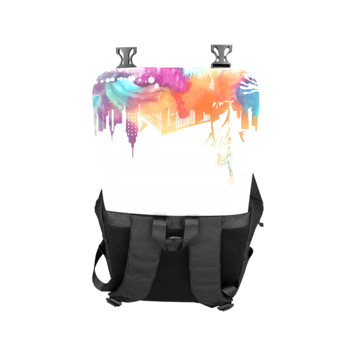 New York City skyline 8 Casual Shoulders Backpack (Model 1623)