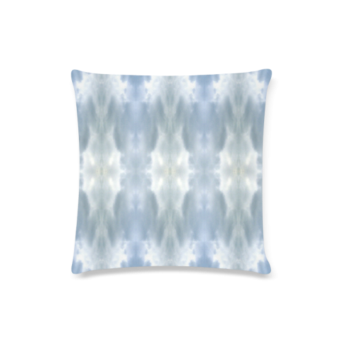 Ice Crystals Abstract Pattern Custom Zippered Pillow Case 16"x16"(Twin Sides)