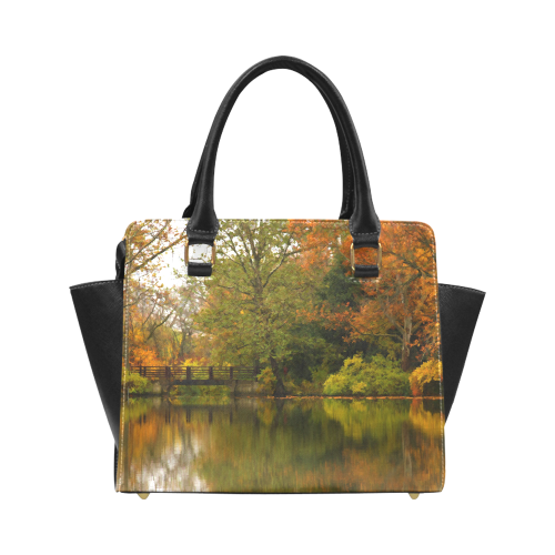 Across The Lake Classic Shoulder Handbag (Model 1653)