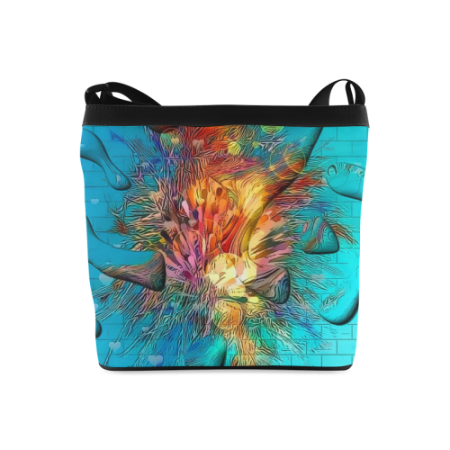 Under Water by Nico Bielow Crossbody Bags (Model 1613)