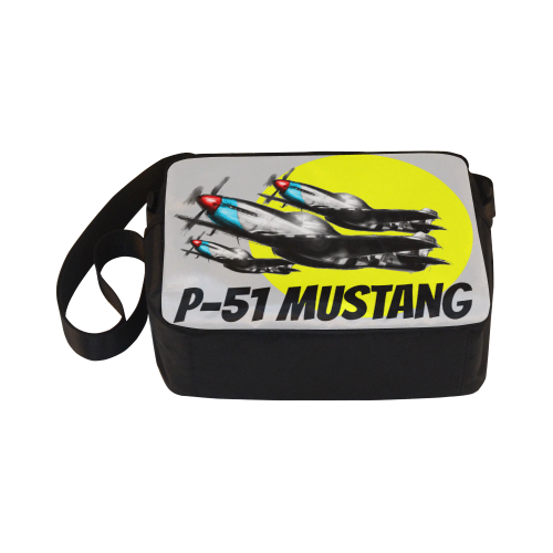 P-51 Mustang Fighters Classic Cross-body Nylon Bags (Model 1632)