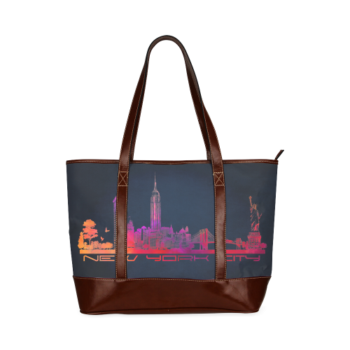 New York City skyline 4 Tote Handbag (Model 1642)