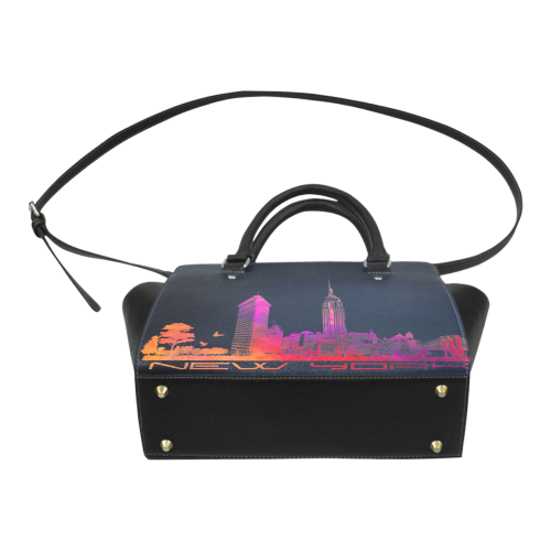 New York City skyline 4 Classic Shoulder Handbag (Model 1653)