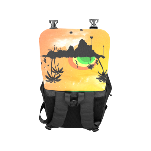 Reggae island Casual Shoulders Backpack (Model 1623)