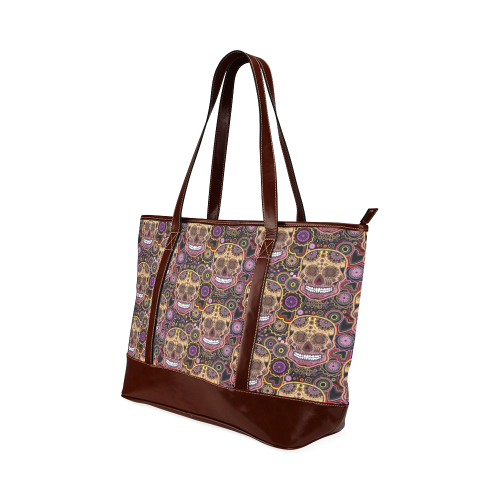 candy sugar skull Tote Handbag (Model 1642)