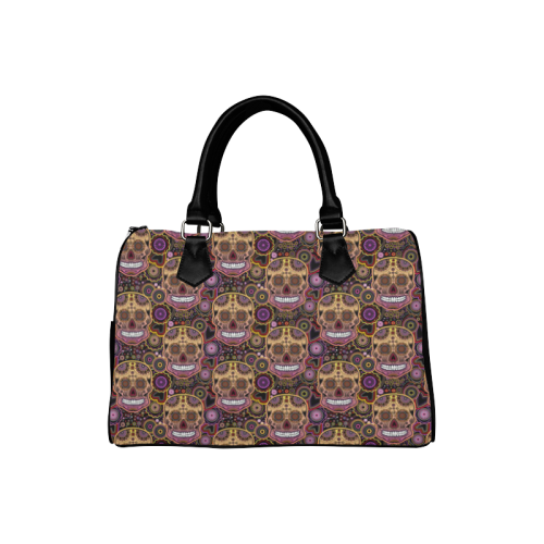 candy sugar skull Boston Handbag (Model 1621)