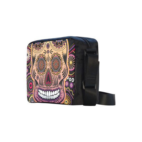 candy sugar skull Classic Cross-body Nylon Bags (Model 1632)