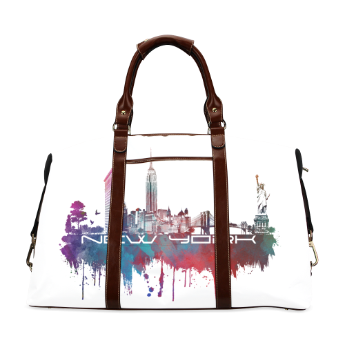 New York City skyline 2 Classic Travel Bag (Model 1643)