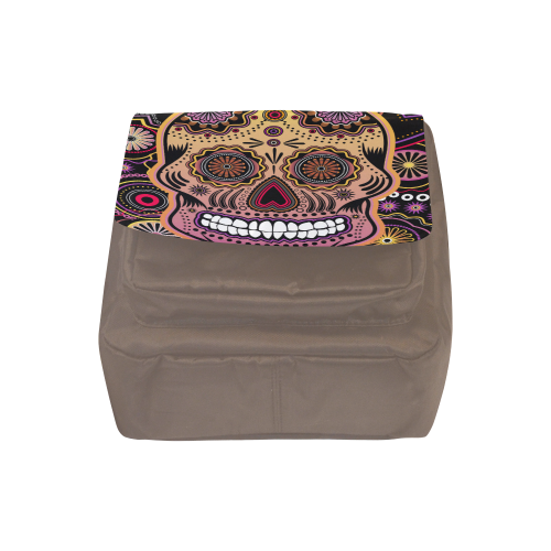 candy sugar skull Crossbody Nylon Bags (Model 1633)