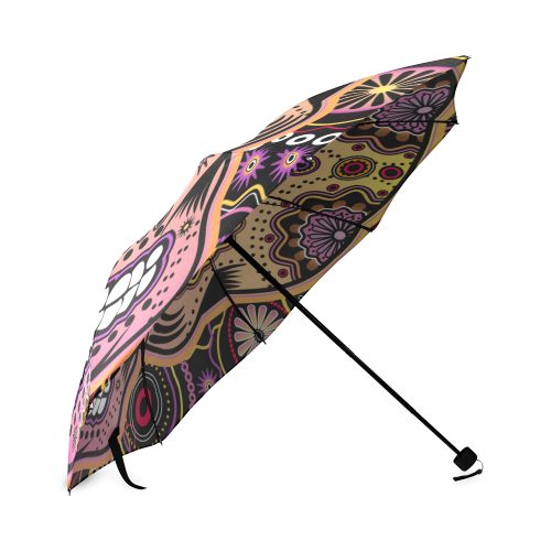 candy sugar skull Foldable Umbrella (Model U01)