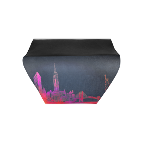 New York City skyline 4 Clutch Bag (Model 1630)