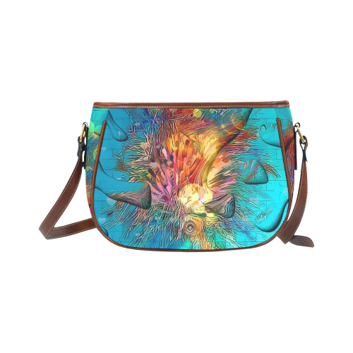 Under Water by Nico Bielow Saddle Bag/Large (Model 1649)