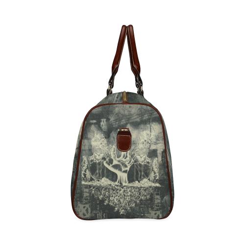 The dark side, skulls Waterproof Travel Bag/Small (Model 1639)