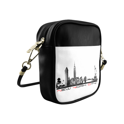New York City skyline 6 Sling Bag (Model 1627)