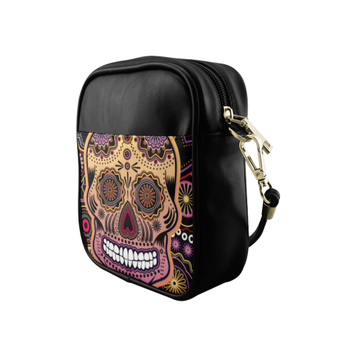 candy sugar skull Sling Bag (Model 1627)