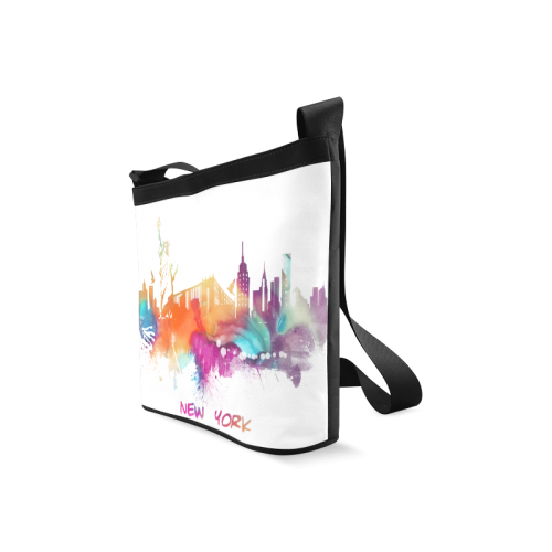 New York City skyline 8 Crossbody Bags (Model 1613)