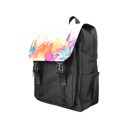 New York City skyline 8 Casual Shoulders Backpack (Model 1623)