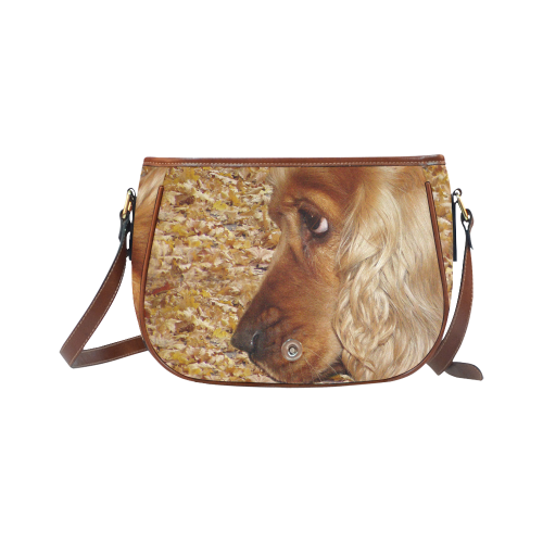 Dog Cocker Spaniel Saddle Bag/Large (Model 1649)