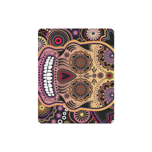 candy sugar skull Rectangle Mousepad