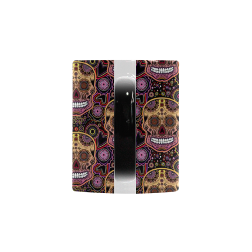 candy sugar skull Custom Morphing Mug