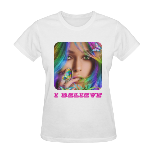 Butterfly_GirL WOMEN T-SHIRT Sunny Women's T-shirt (Model T05)