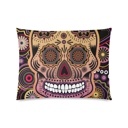 candy sugar skull Custom Picture Pillow Case 20"x26" (one side)