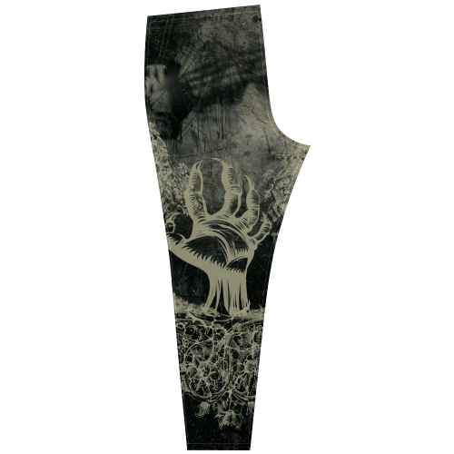 The dark side, skulls Cassandra Women's Leggings (Model L01)