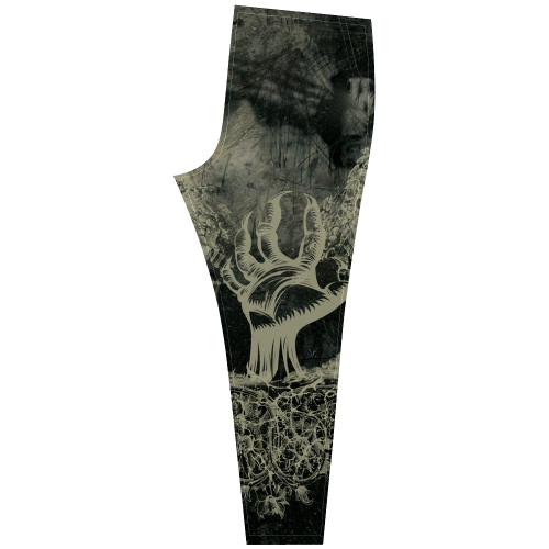 The dark side, skulls Cassandra Women's Leggings (Model L01)